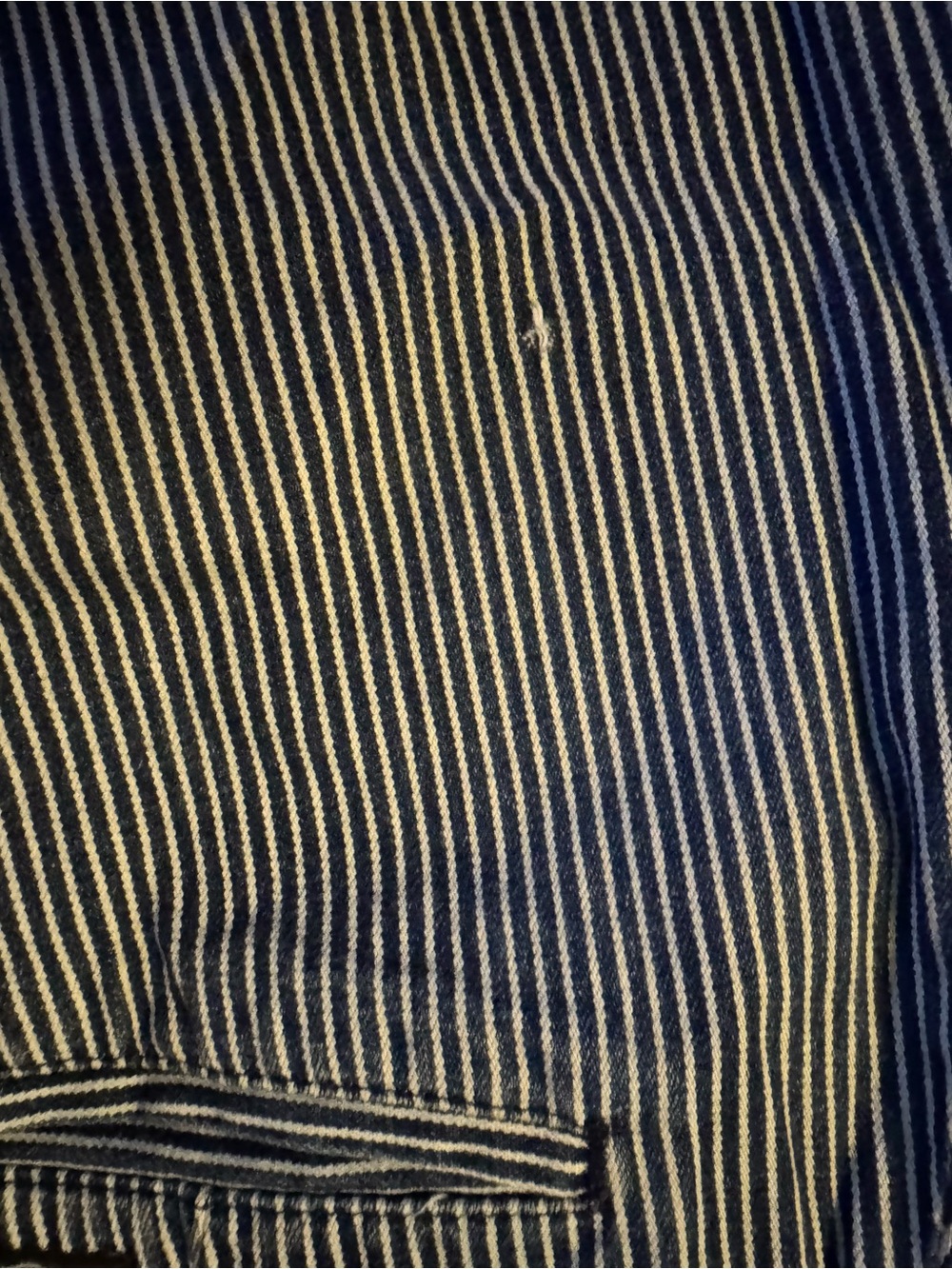 Dickies classic pants. railroad pinstripe navy and white - Picture 4 of 8